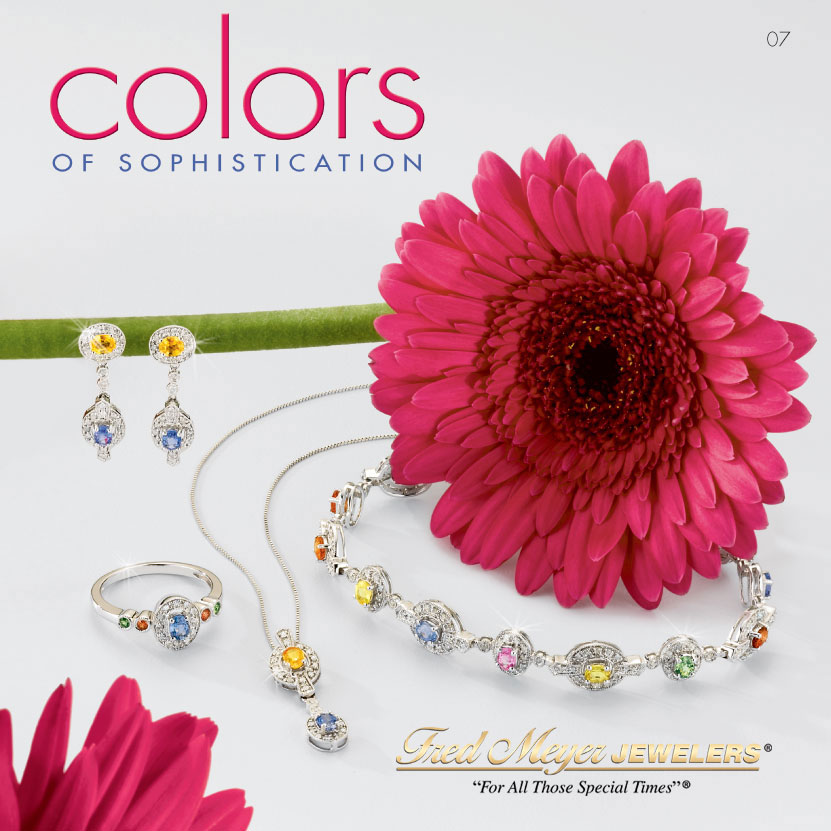 Gemstone catalog for Fred Meyer Jewelers, Daryle Rico Creative Services