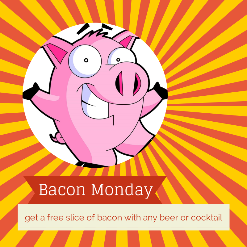 Bacon Monday. Social media by Daryle Rico Creative Services.